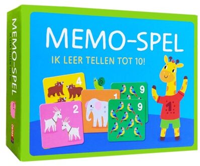 Ik Leer Tellen Tot 10! Memo-Spel - ZNU