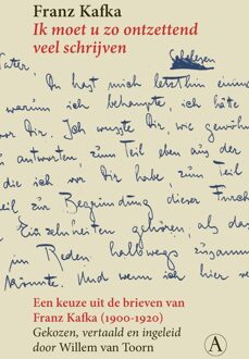 Ik moet u zo ontzettend veel schrijven - Franz Kafka - ebook