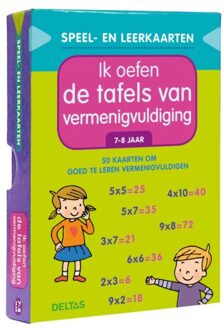 Ik Oefen De Tafels Van Vermenigvuldiging 7-8 Jaar