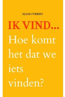 Ik vind...
