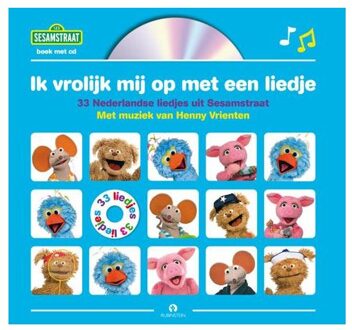 Ik vrolijk mij op met een liedje - Boek Sesamstraat (9047617592)