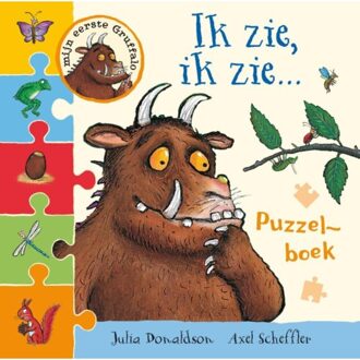 Ik zie, ik zie.. Gruffalo puzzelboek - Boek Julia Donaldson (9047704193)