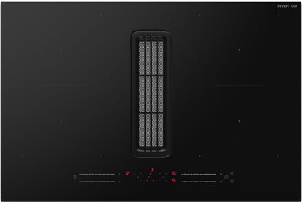IKA8035 Inductie kookplaat met afzuiging Zwart