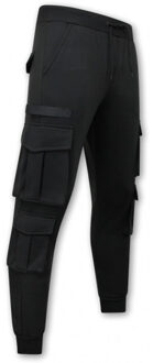 IKAO Paris Joggingbroek met zij zaken Zwart