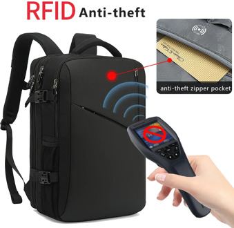 IKE MARTI Anti-thief Men Travel Backpack Fit 17 inch Laptop USB Charging Large Capacity Business Male Bagpacks Mochila Bag Pack