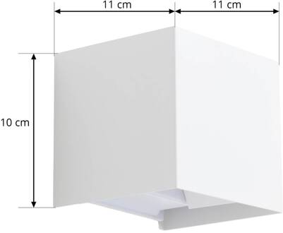 Ildaria buitenwandlamp, wit