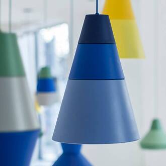Ili Ili Coney Cone hanglamp blauw