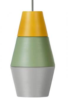 Ili Ili Nighty Night hanglamp geel, groen, grijs