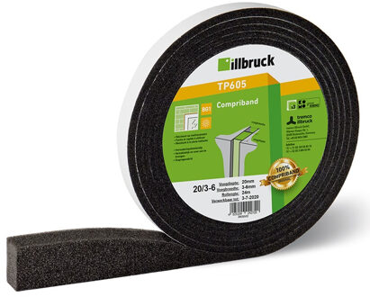 Illbruck TP610 ILLMOD COMPRI | 10/3-6 | 30 rollen van 8 meter - TP610358036