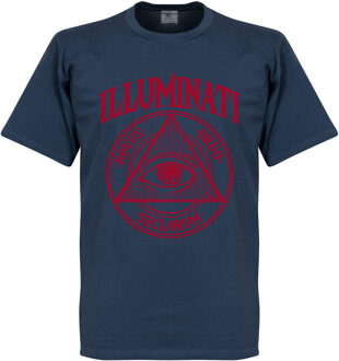 Illuminati T-Shirt - Blauw - S