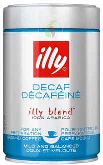 Illy Cafeïnevrij gemalen Koffie - 250 gram