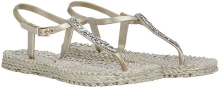 Ilse Jacobsen Cheerful Ankle Glitter Sandalen Dames zilver - grijs - 40