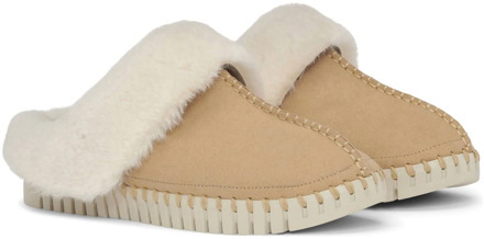 Ilse Jacobsen Pantoffels beige Suede - 41,40,39,38,36