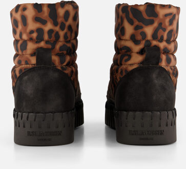 Ilse Jacobsen Tulip6082 Enkellaarsjes bruin Nylon - 36,37,38,39,40,41