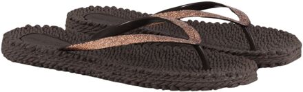 Ilse Jacobsen Vrouwen Slippers -  Cheerful01 - Brons - Maat 37