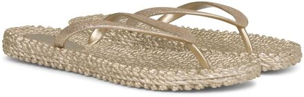 Ilse Jacobsen Vrouwen Slippers -  Cheerful01 - Goud - Maat 36