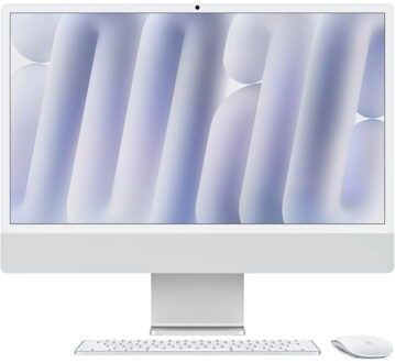 iMac 24 (2024) M4 (8 core CPU/8 core GPU) 16GB/256GB All-in-one PC Zilver