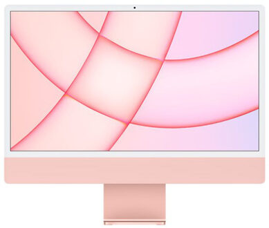 iMac Retina 4.5K 24" (2021) 8GB/256GB 4-port (Roze)