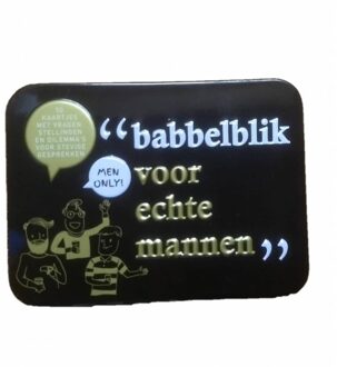 Image Books Babbelblik voor echte mannen