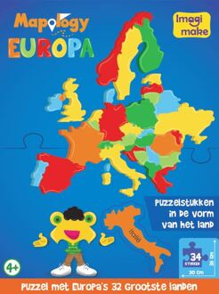 Imagimake Imagimake foam puzzle grootste landen van Europa