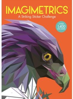 Imagimetrics - Sticker By Number Geometric Puzzles - Buster Books