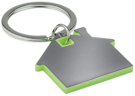 Imba huis plastic sleutelhanger Groen - One size