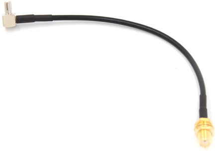 IMC Hot SMA Female Jack to TS9 Male Right Angle Pigtail Coaxial Cable Antenna 1PCS