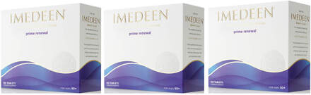 Imedeen Prime Renewal Beauty & Skin Supplement, contains Vitamin C and Zinc, 3 Month Bundle, 3x120 Tablets, Age 50+