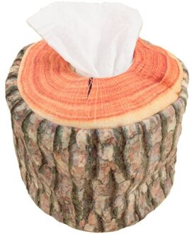 Imitatie Boomschors Tissue Box Servet Houder Papierrol Cover Case Huishouden Opbergdoos Thuis Keuken Decoratie Accessoires