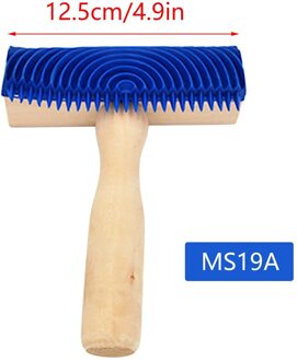 Imitatie Hout Korrelen Patroon Muur Textuur Art Diy Houten Handvat Penseel Schilderen Tool Rubber Graan Home Decoratie