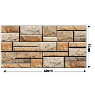 Imitatie Houtnerf Dik Zelfklevende Behang Woonkamer Achtergrond Desktop Waterdicht Contact Papier Charm Muurstickers 3 / 30cmx60cmx2lots