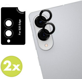 Imoshion 2 Pack Camera lens protector Samsung Galaxy S25 Edge Transparant