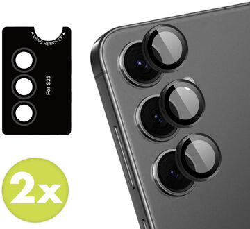 Imoshion 2 Pack Camera lens protector Samsung Galaxy S25 Plus - Zwart