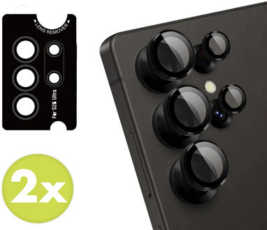 Imoshion 2 Pack Camera lens protector Samsung Galaxy S25 Ultra - Zwart