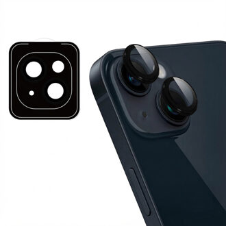 Imoshion 2 Pack Camera lens protector voor de Apple iPhone 15 / 15 Plus - Zwart