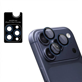 Imoshion 2 Pack Camera lens protector voor de Apple iPhone 17 Pro / 17 Pro Max - Dark Blue Donkerblauw