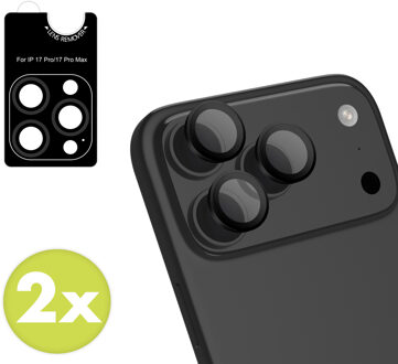 Imoshion 2 Pack Camera lens protector voor de Apple iPhone 17 Pro / 17 Pro Max - Gray Grijs