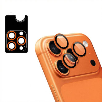 Imoshion 2 Pack Camera lens protector voor de Apple iPhone 17 Pro / 17 Pro Max - Orange Oranje