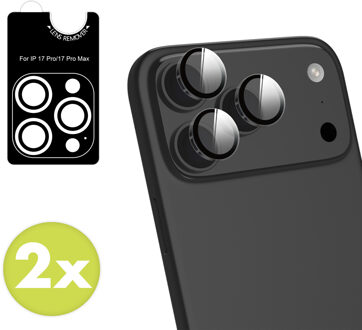 Imoshion 2 Pack Camera lens protector voor de Apple iPhone 17 Pro / 17 Pro Max - Transparant
