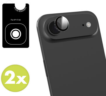 Imoshion 2 Pack Camera lens protector voor de Apple iPhone Air - Transparant