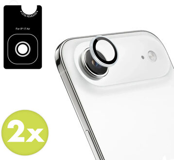 Imoshion 2 Pack Camera lens protector voor de Apple iPhone Air - Zilver