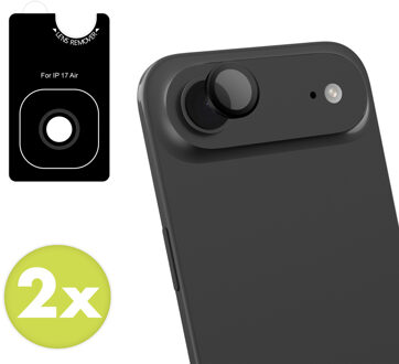 Imoshion 2 Pack Camera lens protector voor de Apple iPhone Air - Zwart