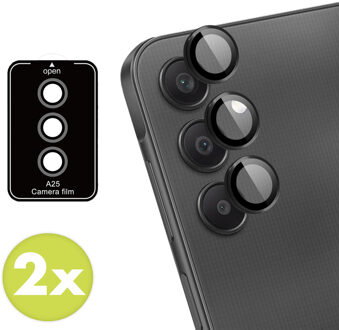 Imoshion 2 Pack Camera lens protector voor de Samsung Galaxy A25 (5G) - Black Zwart