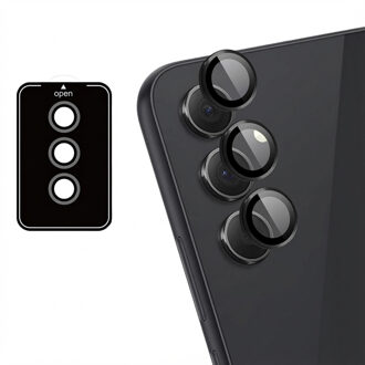Imoshion 2 Pack Camera lens protector voor de Samsung Galaxy A35 - Black Zwart