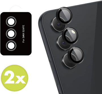 Imoshion 2 Pack Camera lens protector voor de Samsung Galaxy S24 FE Transparant