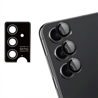Imoshion 2 Pack Camera lens protector voor de Samsung Galaxy S24 Plus - Zwart