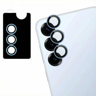 Imoshion 2 Pack Camera lens protector voor de Samsung Galaxy S25 - Icyblue Blauw