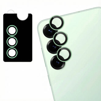 Imoshion 2 Pack Camera lens protector voor de Samsung Galaxy S25 - Mint Groen