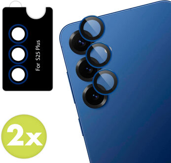 Imoshion 2 Pack Camera lens protector voor de Samsung Galaxy S25 Plus - Navy Blauw