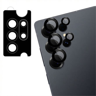 Imoshion 2 Pack Camera lens protector voor de Samsung Galaxy S25 Ultra - Titanium Black Zwart